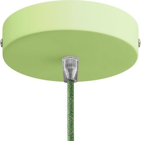 Kit rosone cilindrico in metallo Conico - Verde prato - Matter ON/OFF