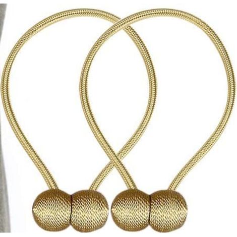 Rideau Boule Aimant Rideau Boucle Sangle Style Européen Corde Rideau Clip Magnétique Boucle Anneau Aimant Magnétique