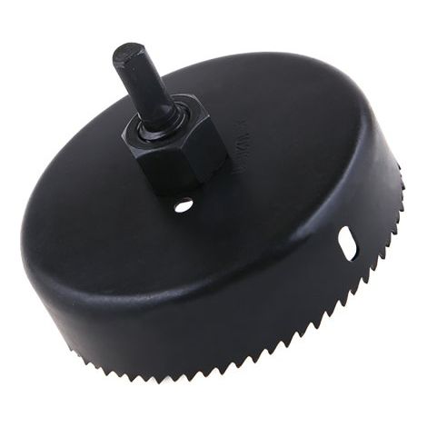 Scie cloche - Scie trépans Diam.102mm - Bois/plâtre/plastique - Forêt centreur Diam.8mm