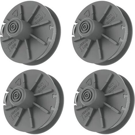 Coupe Bordure Bobine,4 Pièces Φ1,65 mm 6,1m 5307-20 Recharge Bobine Fil pour Coupe-Bordure,Bobine pour débroussailleuses Gardena EasyCut ComfortCut PowerCut SmallCut (1/5)