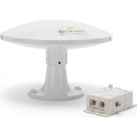 Antenne Omnidirectionnelle - DVB-T/T2 - Amplificateur 30dB - Résistante aux intempéries - Kit complet (1/5)