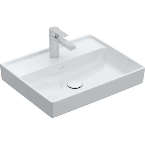 Villeroy & Boch Collaro Waschtisch, 1 Hahnloch, ohne Überlauf, (1/4)