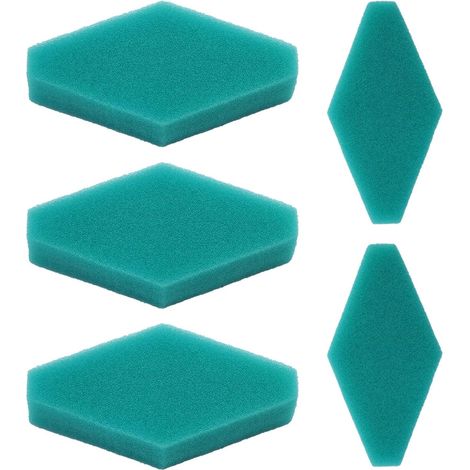 675-875 Nettoyeur de filtre à air pour moteurs tondeuse à gazon séries 111000, 112000, 114000, 121000, 122000, 124000 - 5 pièces (1/5)