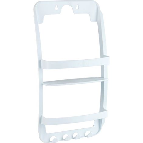 WENKO Etagere de bain / douche blanc a suspendre (1/5)