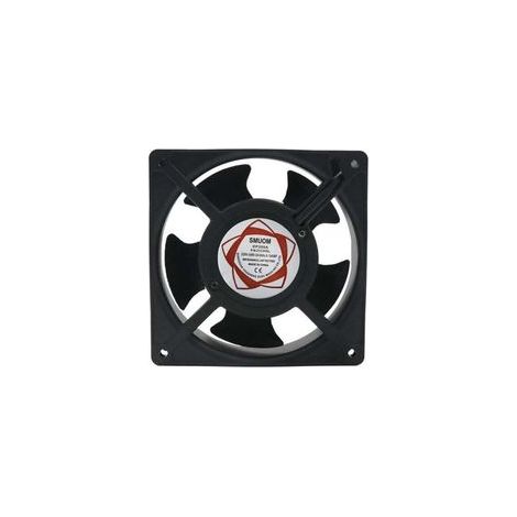 Ventilateur axial haute température 120 x 120 x 38 mm – Silencieux et enfichable – Optimise circulation air chaud – Compatible poêles et chaudières