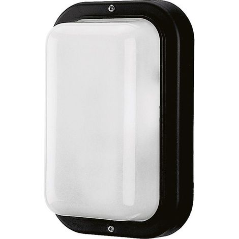 Supporto a parete PRIMA Vertical IP44 E27 42W Nero (1/2)