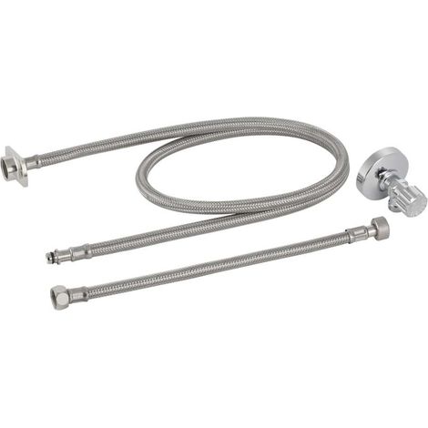 Set dentrée deau Geberit pour chasses deau encastrées 8/12 cm, (1/2)