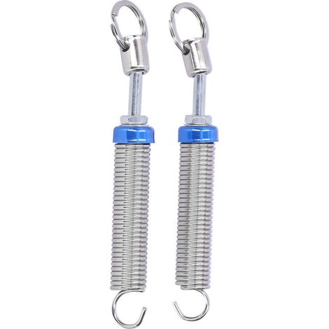 2 pièces ressort de levage de coffre réglable automatique pour couvercle de botte de queue automatique abaissement à distance dispositif ouvert argent bleu (1/5)