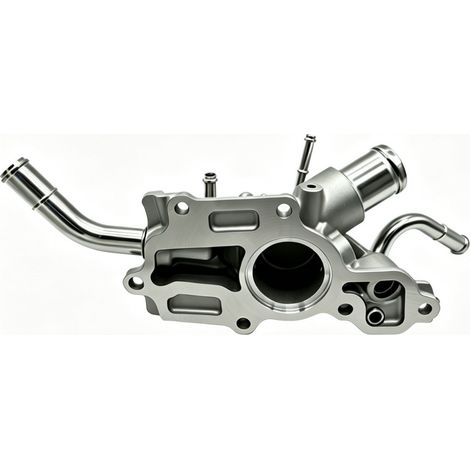 In stock: 11060-CJ70D thermostat assembly, water outlet seat, water tank, and 6-pipe water pipe, suitable for Japanese G11/J1. (1/4)