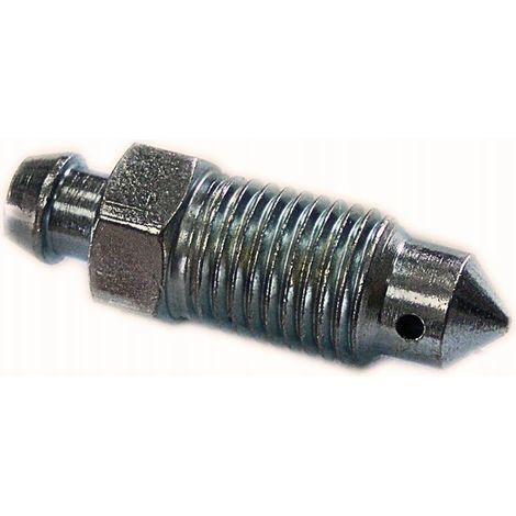 Purgador de cilindro de pinza de freno de 3/8" x 24 UNF AN3 L = 29 mm (1/3)