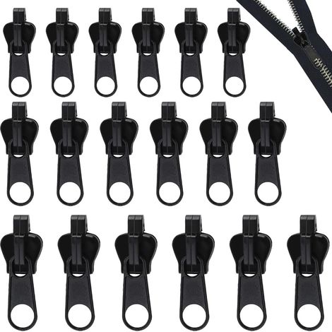 18 Pieces Universal Removable Zipper, Available in 3 Sizes (1/5)