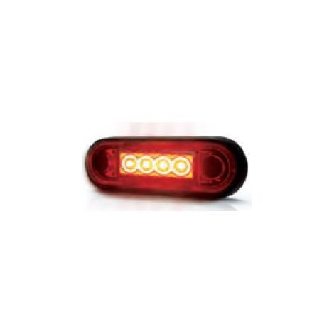 Feu de position LED 12 36V ROUGE