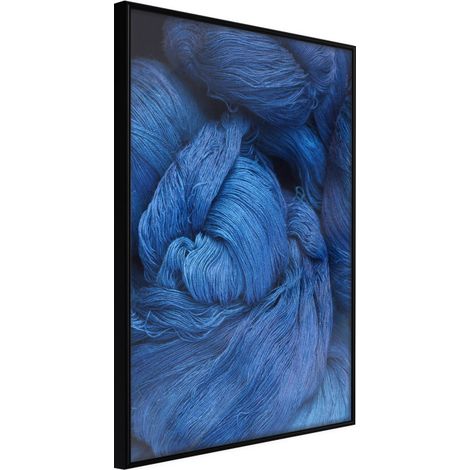 Affiche Murale Encadrée "Yarn" 40 x 60 cm Noir