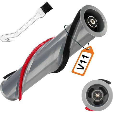 Cepillo de repuesto compatible con Dyson V11, V11 Absolute, V11 Animal y SV14. Rodillo de cepillo para aspiradora inalámbrica Dyson. Accesorio de cabezal de succión. Reemplaza las piezas 970135-01 y 9 (1/5)