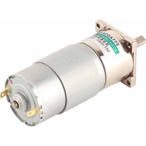 DC-Getriebemotor Mini Drehzahlreduzierung CW CCW Permanentmagnet Automatisierung Industrie 24V XD-42GA755150 U/min (1/5)