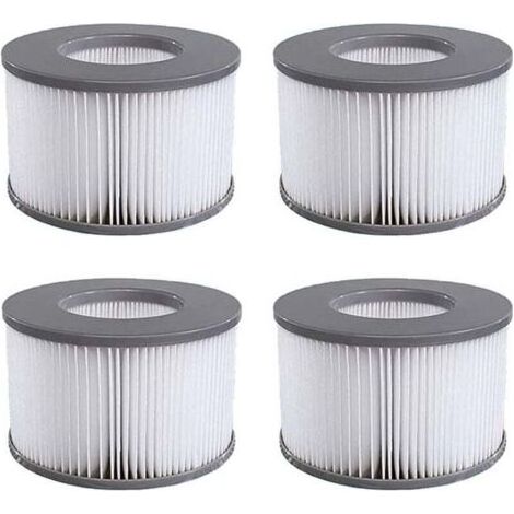 Filtre Spa Lite pour mspa,Filtre pour mspa Lite, pour MSPA Whirlpoal Filter - Cartouches filtrantes pour sous - Bateaux et Spa Chauds - Modèle à partir de 2020 (4 pièces.) (1/4)