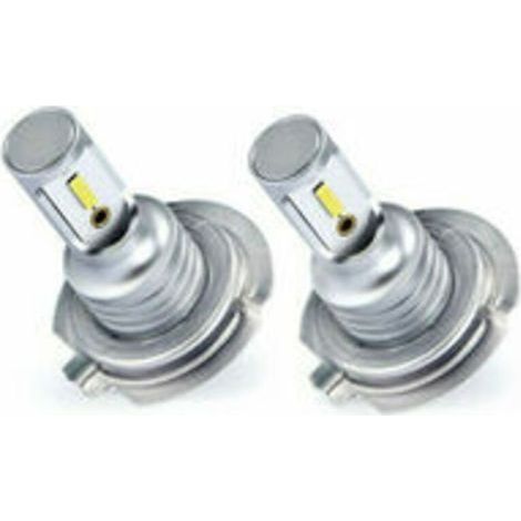 H7 LED Bulb, 1000 LM 6000K Extremely Bright White LED Headlight, IP68 Waterproof All-in-One Plug and Play Conversion Kit, 2 H7 Bulbs 13th (1/5)