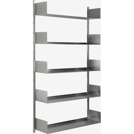 Scaffale da parete ↔︎70 cm in acciaio inox Nolvia SKLUM         Acciaio    (1/5)