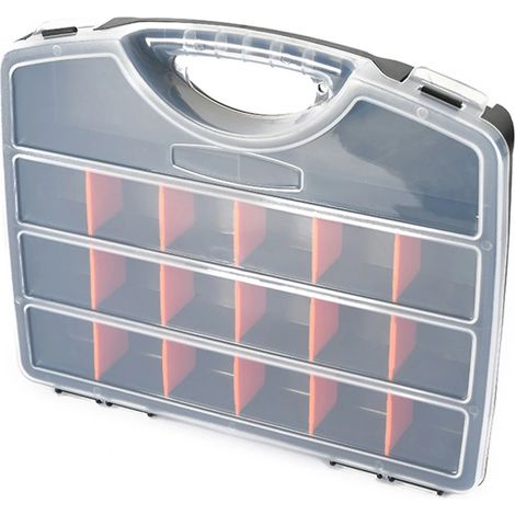 Organisateurs et compartiments de rangement pour boîtes à outils en plastique réglables (1/5)