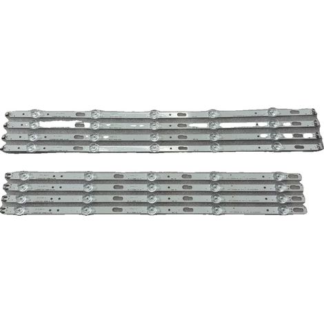 Barra di retroilluminazione a LED, lunga 108,5 mm, in alluminio, compatibile con diversi modelli, sorgente luminosa a LED, funzione dimmerabile. (1/5)