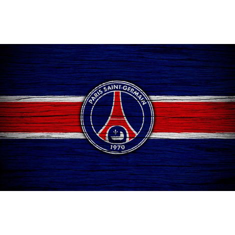 Papier peint panoramique Foot / Football - PSG - Paris Saint Germain - 130 cm x 81 cm (1/2)