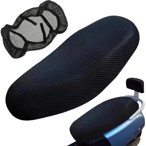 CCYKXAAntidérapante Covering Anti Rayures, Housse de Selle Universelle, 3D Respirant Maille Couvre Selle Siège Voiture pour La Plupart des Motos (60×95cm) (1/5)