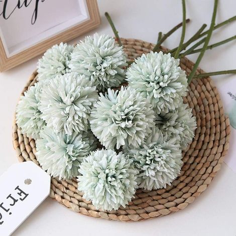 Bouquet de 10 tiges de chrysanthèmes artificiels P-AquaForge (1/5)