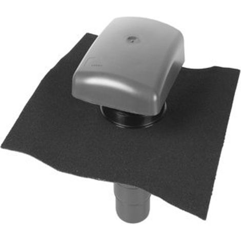 Ubbink Ubiflex bac de dégagement d'égout + adaptateur noir (1/2)