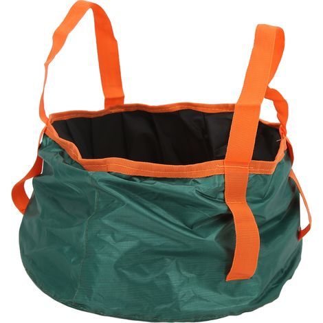 Bassin de camping pliable et résistant pour voyage - Noir Vert (1/5)