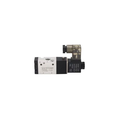 Électrovanne pneumatique, interrupteur pneumatique électrique 1/8" NPT, 2 positions, 3 voies, 24 V CC pour la commande (1/5)