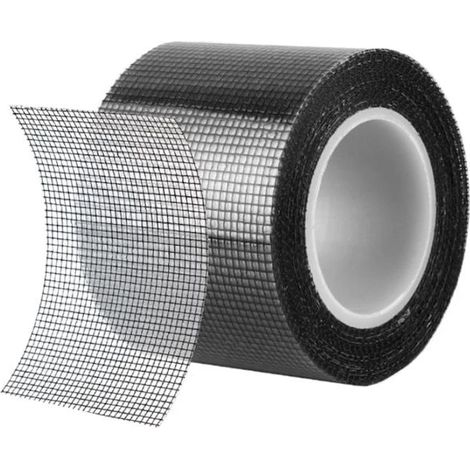 Ruban adhésif anti-insectes pour moustiquaire - 2 mètres - Noir - 1 paquet (1/5)