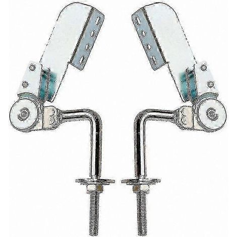 Charnières d'appui-tête de canapé réglables monoblocs, avec système de réglage d'angle à 90° et de hauteur. (1/5)