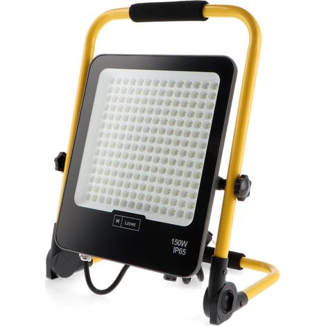 IluminaShop - Foco Proyector LED Napoli con Enchufe 150W IP65  Blanco Frio 6000K (1/3)