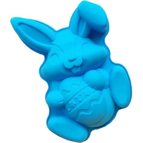Backformen aus Ton mit Hasenmotiv für DIY-Kuchendekoration, Gebäck, Muffins und Eiswürfel (1/5)