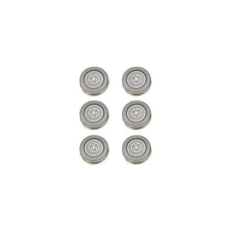 Testine di ricambio per rasoio elettrico, 6 pezzi, compatibili con i modelli delle serie S e XZ (1/4)