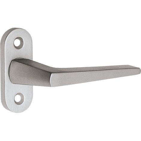 Fenstergriff 1512/0000 Alu.F2/neusilberfarbig 35mm Stand. (1/4)