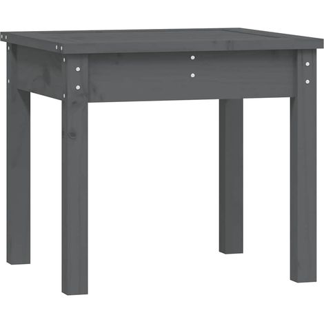 Maison Exclusive - Banco de jardín madera maciza de pino gris 50x (1/5)