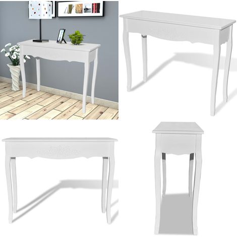 Frisiertisch Konsolentisch Weiß - Konsole - Tisch - Wohnraum - Dekoration - Sideboard - Home & Living (1/5)