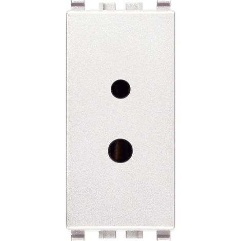 VIMAR - 20331.B Enchufe polarizado 2P 6A 24V SELV blanco