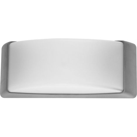FAB 126561028 Wandleuchte Außen Azuki 1xe27 Grau Ip65 Polycarbonat 12.9x32x13 Cm (1/2)