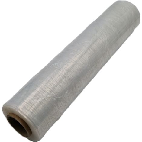 1 Rouleau de film étirable TRANSPARENT 45 cm x 300 mètres 17 µ