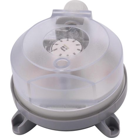 Pressostat différentiel pneumatique réglable 20-200 Pa - Pressostat (1/5)