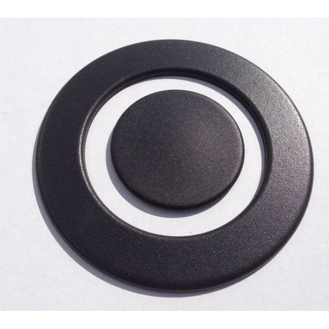 SPARTIFIAMMA PER CUCINA A GAS GERMANIA / LOFRA SMALTATO NERO OPACO -- S 5356 (1/4)