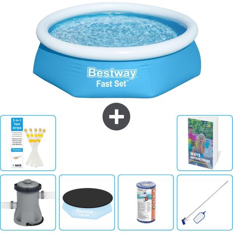 Bestway Fast Set Rund - 244x61 cm - 7-teilig S304