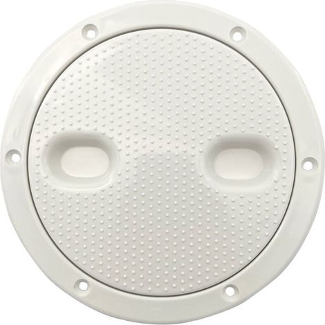 Couvercle de trappe d'inspection rond en nylon de 15 cm (6 pouces) avec picots en relief, antidérapant et convexe.