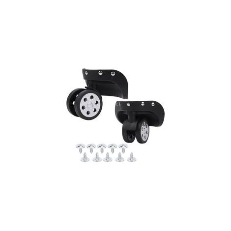 Roues universelles à grand trou pour bagages, roulettes de rechange pour valises d'extérieur (1/5)