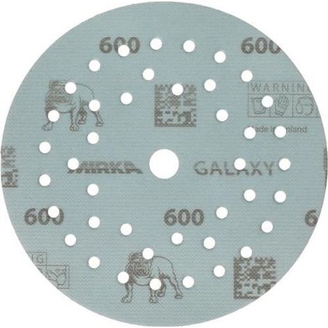 Haftschleifscheibe GALAXY Grip Multifit 125mm K.600 f.HO/Metal/Laca/Plástico