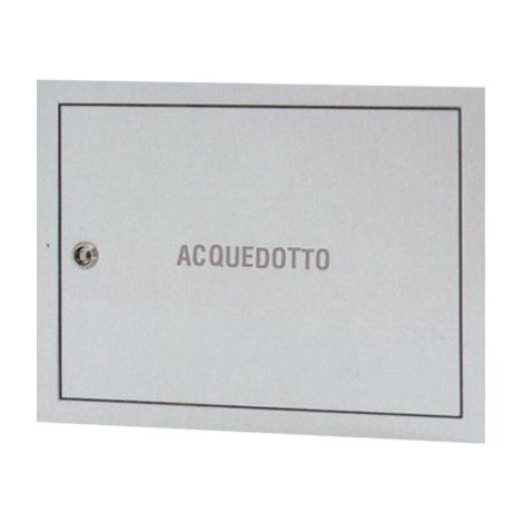 Sportello per Contatore Acqua in Lamiera Zincata 40x50 cm (1/3)