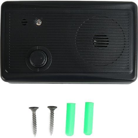 Decdeal Barking Box Ultraschall einstellbarer Rindensteuerungsstopp Hundegeräte für Outdoor