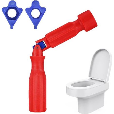 1 Stück professionelles Universal-Toilettensitz-Montage- und Reparatur-Schraubenschlüssel-Werkzeug (1/4)